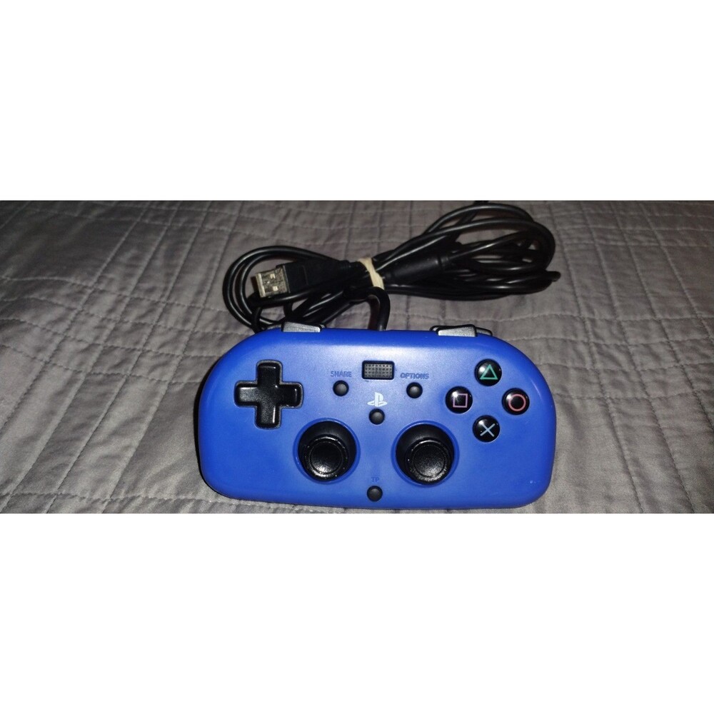 HORI PS4-100U Wired USB Controller Blue/Black for Sony PlayStation 4